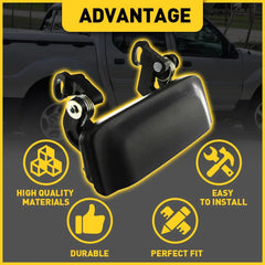 Left Right & Door Handle Set For 1998-2001 Ford Explorer Front Outer Primed 2Pc 6B93BC-57