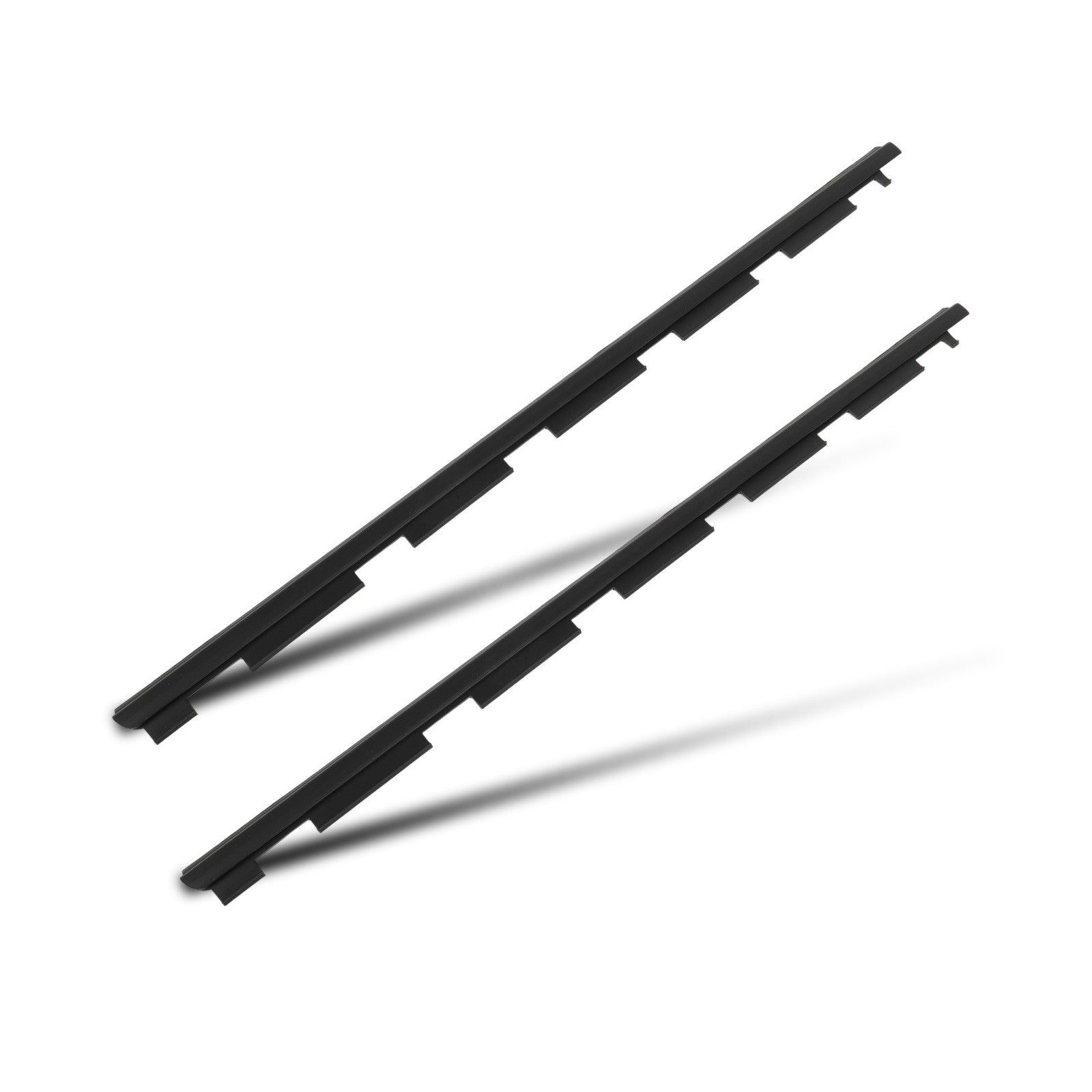 For 1992-1994 Chevrolet Blazer Pair Front Door Window Seal Belt Molding 6B93BC-57