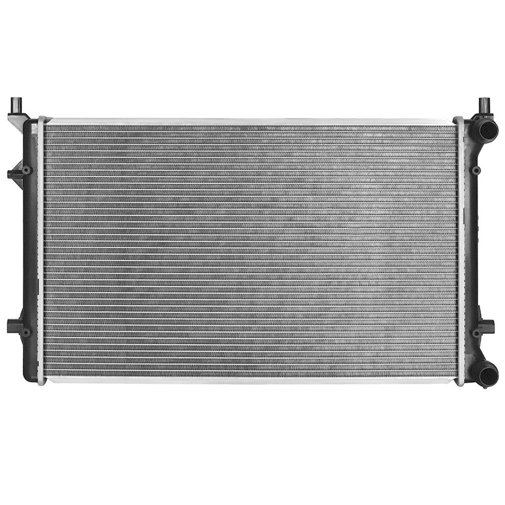 Aluminum Radiator & AC Condenser Cooling Kit For 2010-2014 Volkswagen Golf 6B93BC-57