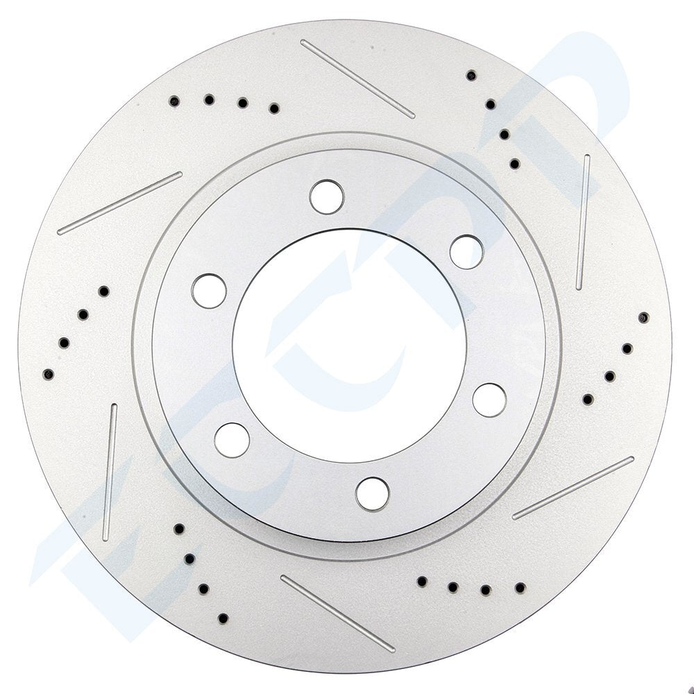 Front Brake Discs Rotors For 2003-2009 Toyota 4Runner 2005-2018 Toyota Tacoma 6B93BC-57