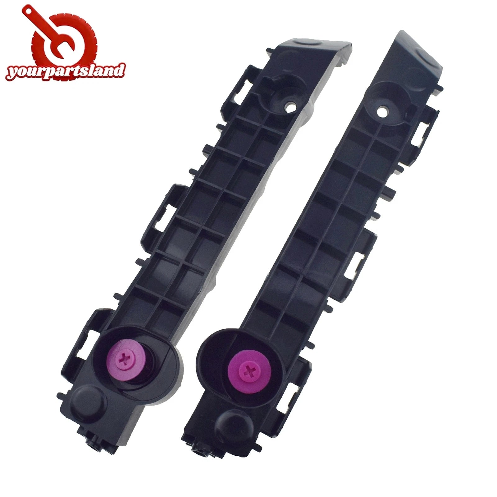 Front Bumper Bracket LH RH Set for Toyota Tacoma Pickup Truck 16-21 52115-04070 6B93BC-57