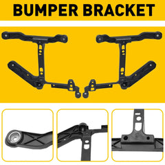 2x Fog Light Bracket Set Left Right For Ram 1500 Classic CH1061108 68232454AA EA 6B93BC-57