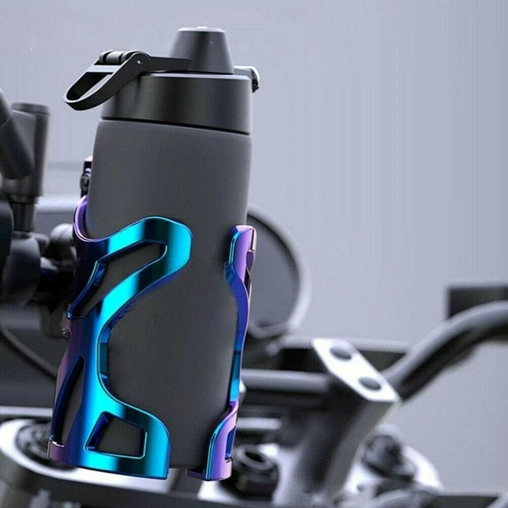 Universal Motorcycle Drink Holder Water Bike Cup Handlebar Bottle Cage Holder 6B93BC-57