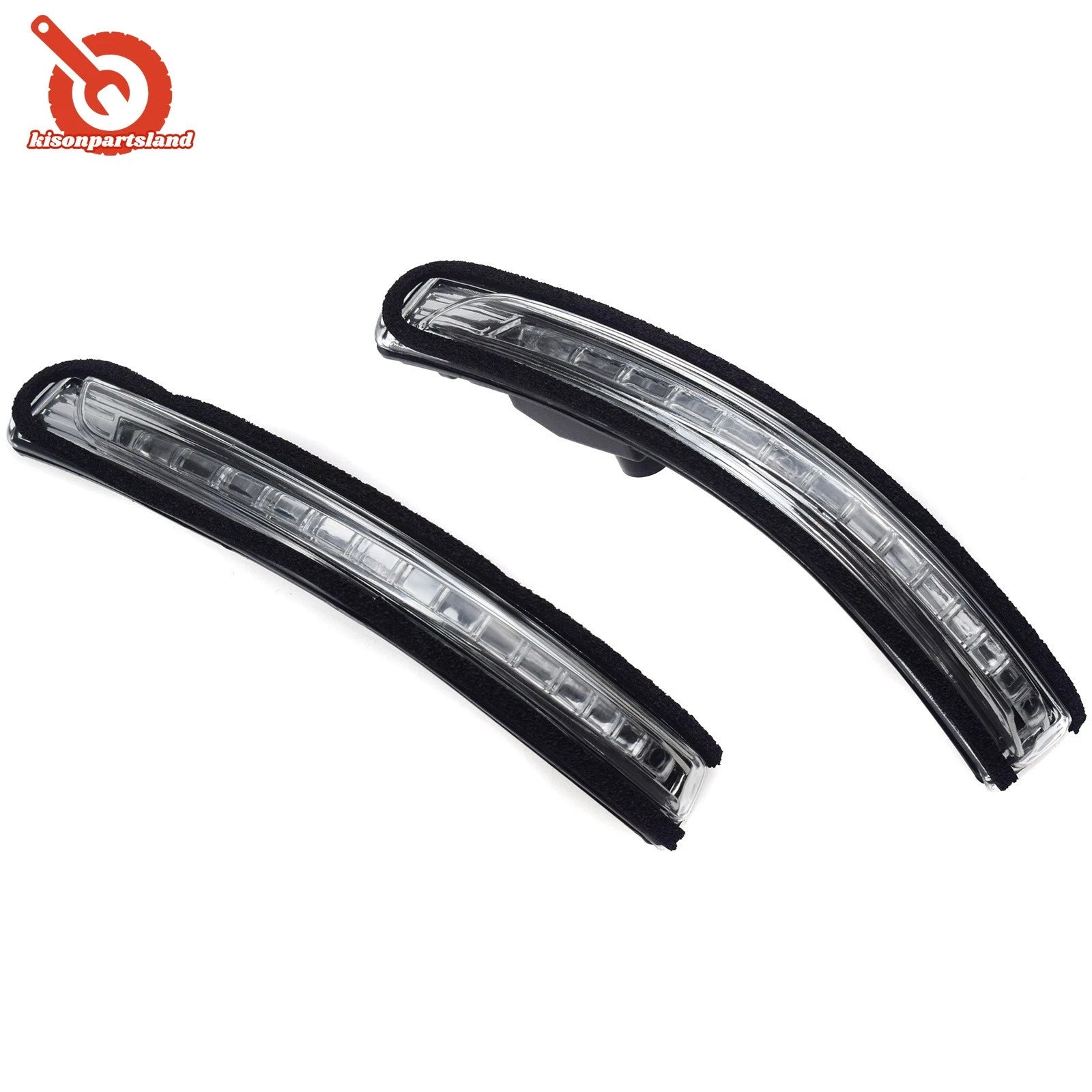 2PCS Left Right LED Side Mirror Signal Lamp for KIA 2012-2016 Rio 876141W000 6B93BC-57