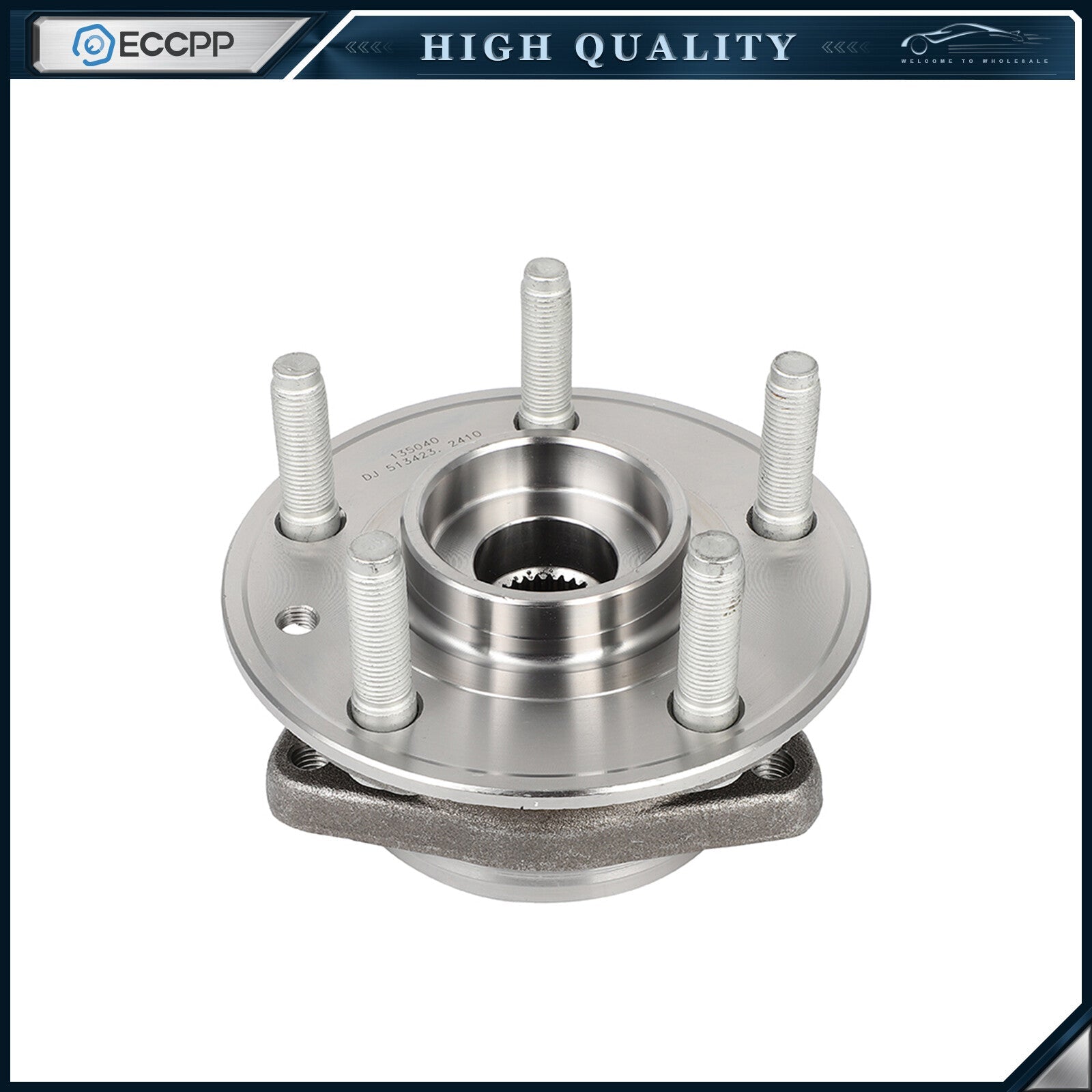 1Pc Wheel Hub Bearing Assembly Front For Jeep Wrangler JL Gladiator JT 2020-2023 KOEEP