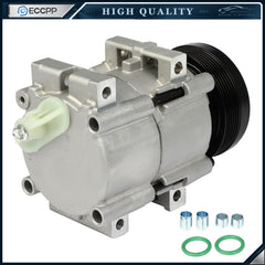 ECCPP A/C AC Compressor For 92-02 Ford Escort 92-99 Mercury Tracer 1.9L 2.0L ECCPP