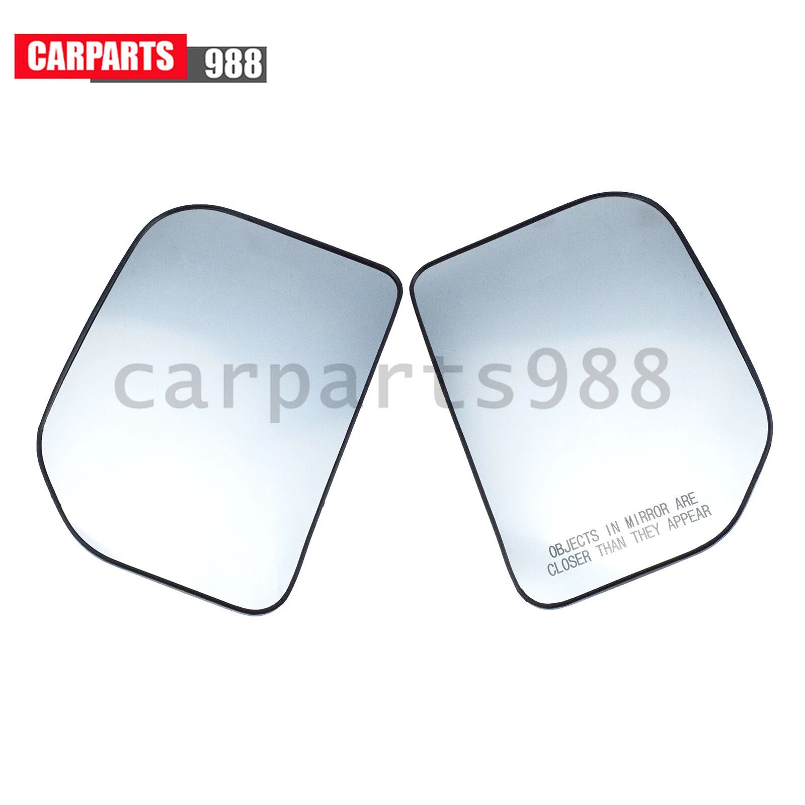 Left Right Non-Heated Mirror Glass w /Backing For 2007-2014 Toyota FJ Cruiser 6B93BC-57