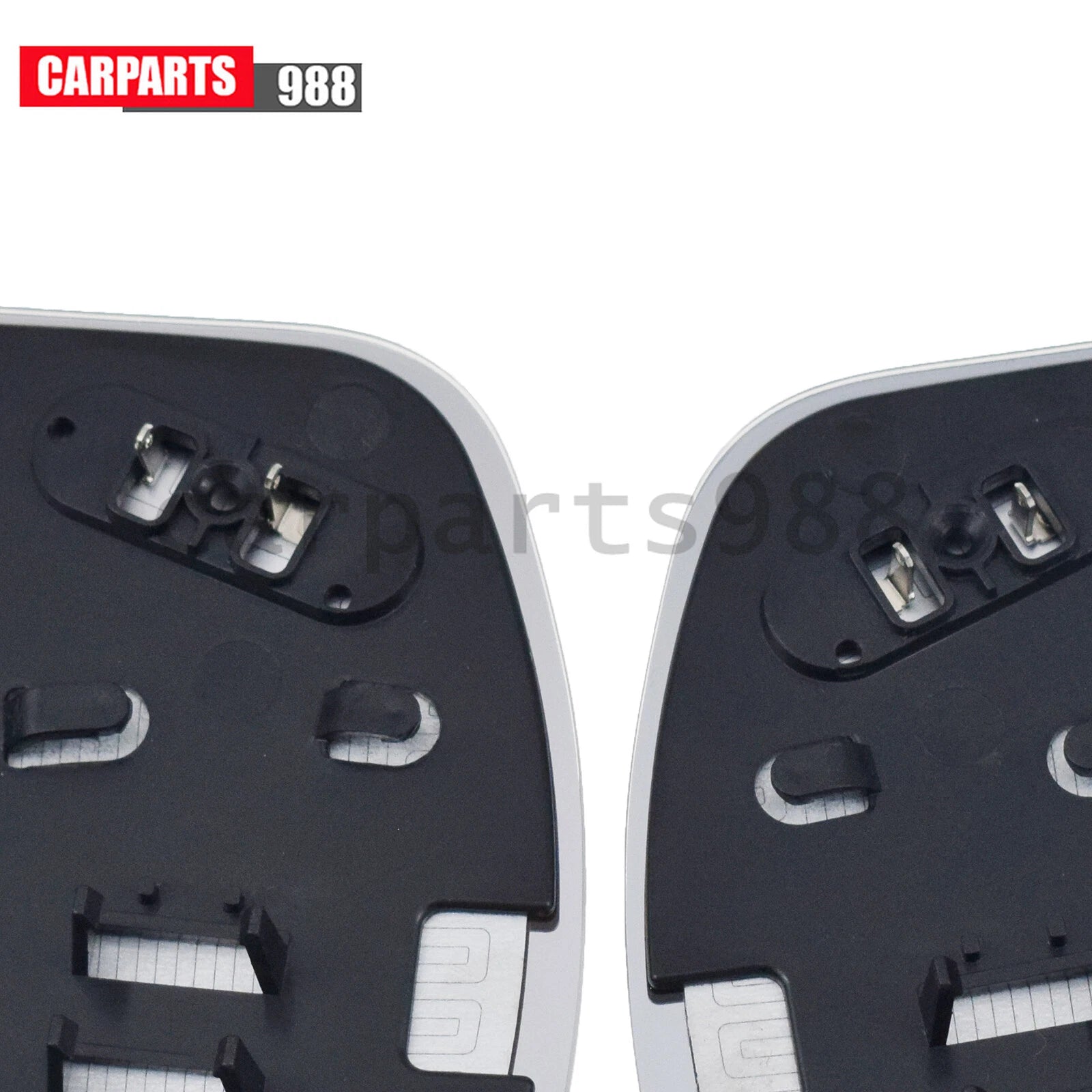 2Pcs Left Right Mirror Glass Heated for 2008-10 Cayenne 95573103904 95573103804 6B93BC-57