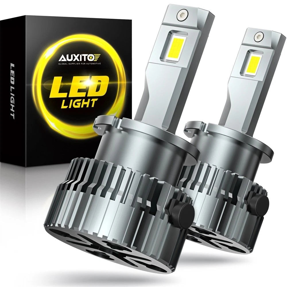 AUXITO Headlight D2S Bulb D2R LED High Low Beam Conversion Kit 6000K Super White AUXITO