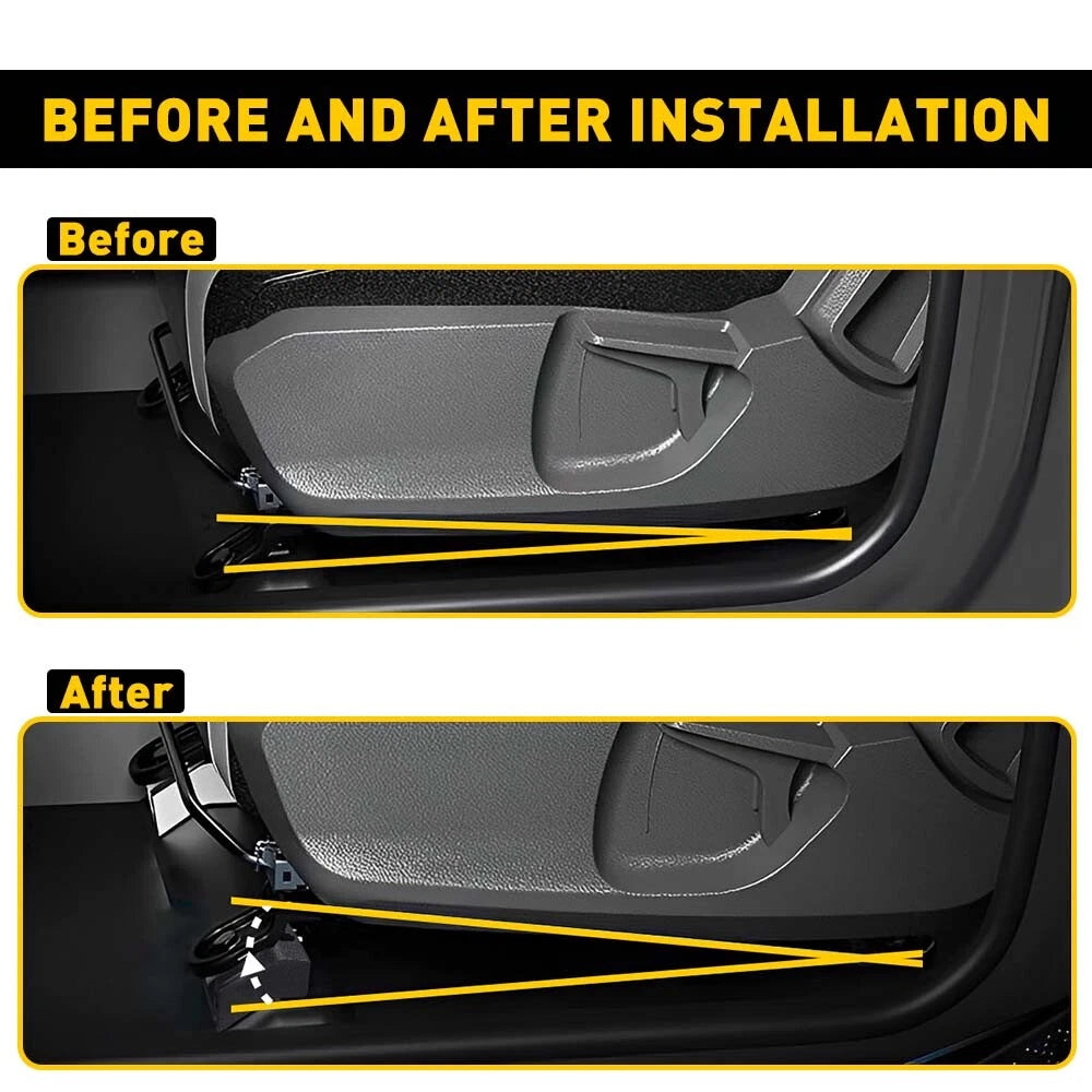 Front of Seat Riser Seat Spacers Lift Kit Fit 2003-2009 Lexus GX470 EOA 6B93BC-57