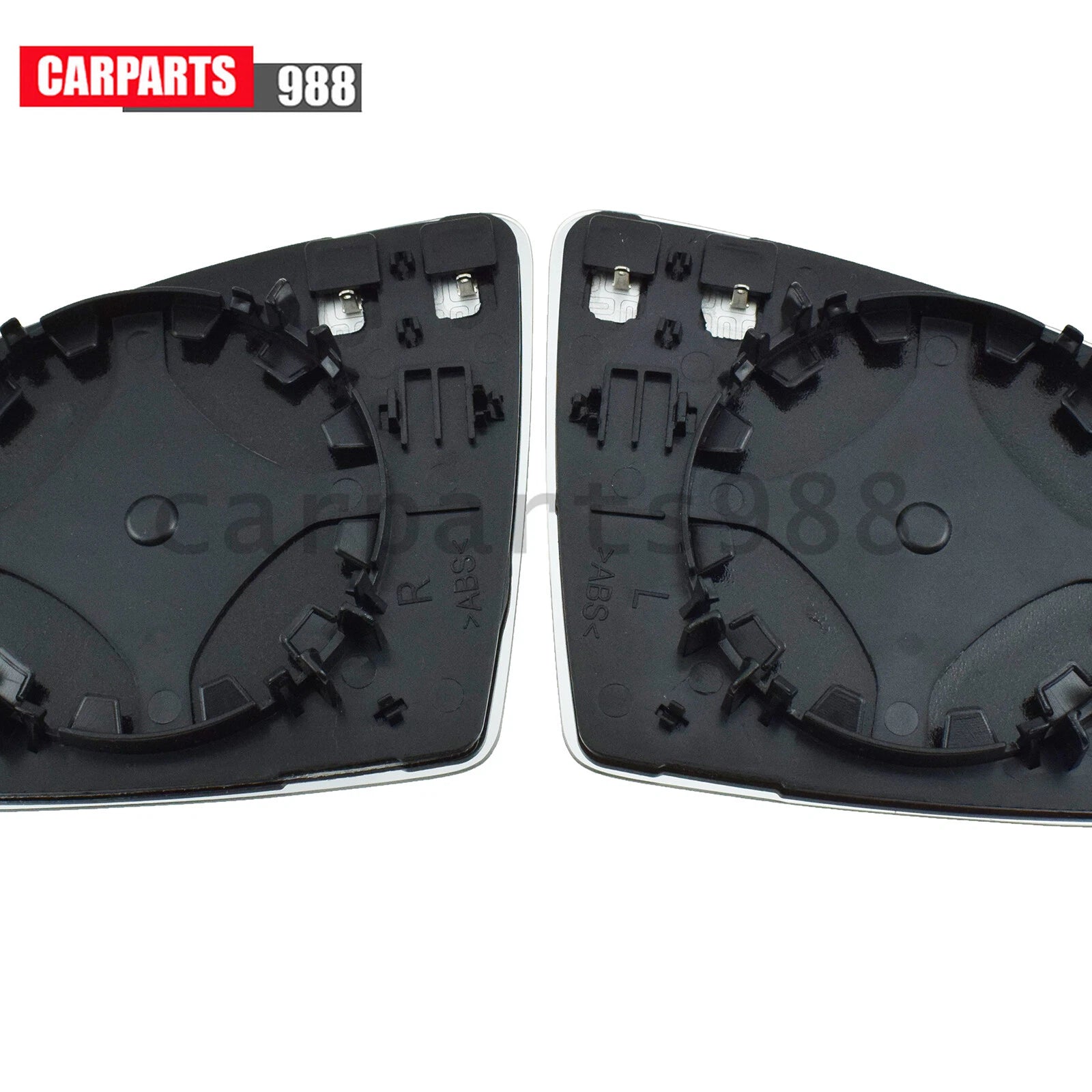 2Pcs LH RH Wing Door Mirror Glass Heated w/ Blind Spot For VW Golf GTI E-Golf 6B93BC-57