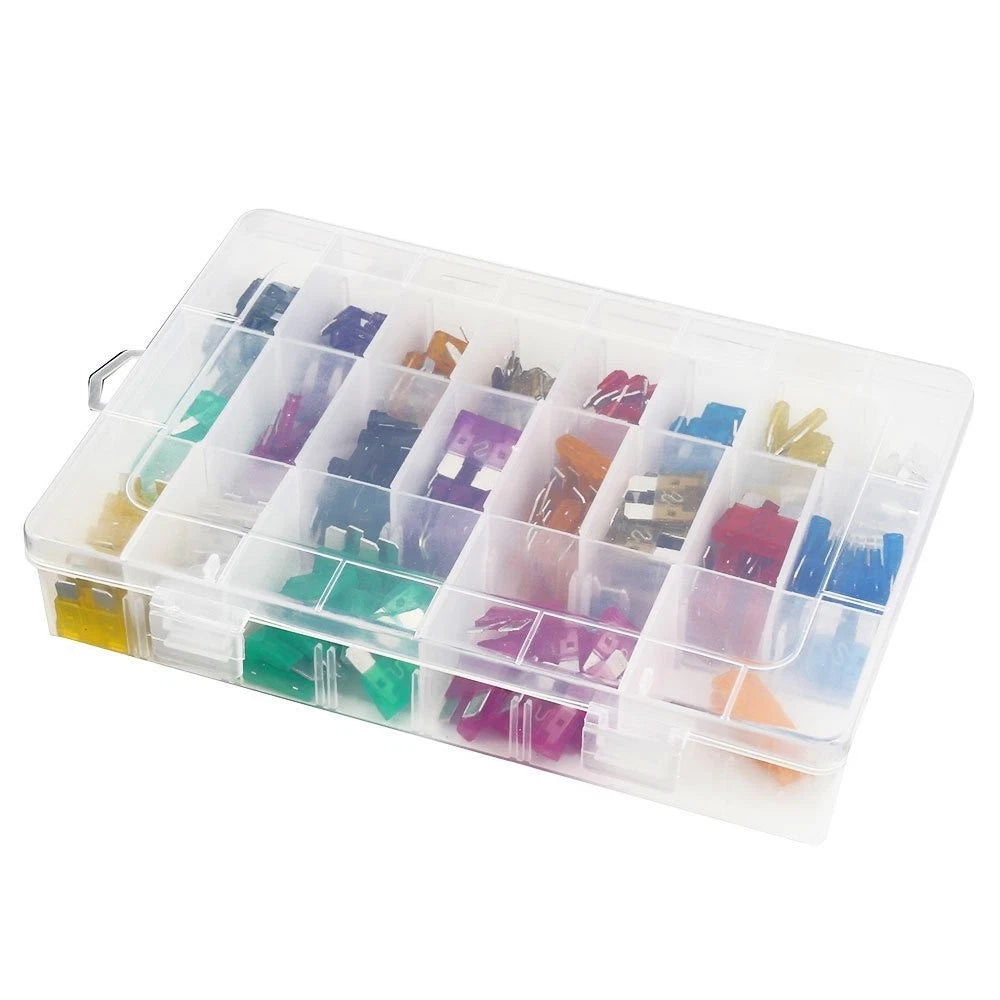 220pcs Micro Low Profile Blade Fuse Mini Assortment Set Fits Car Boat SUV 2-35A 6B93BC-57