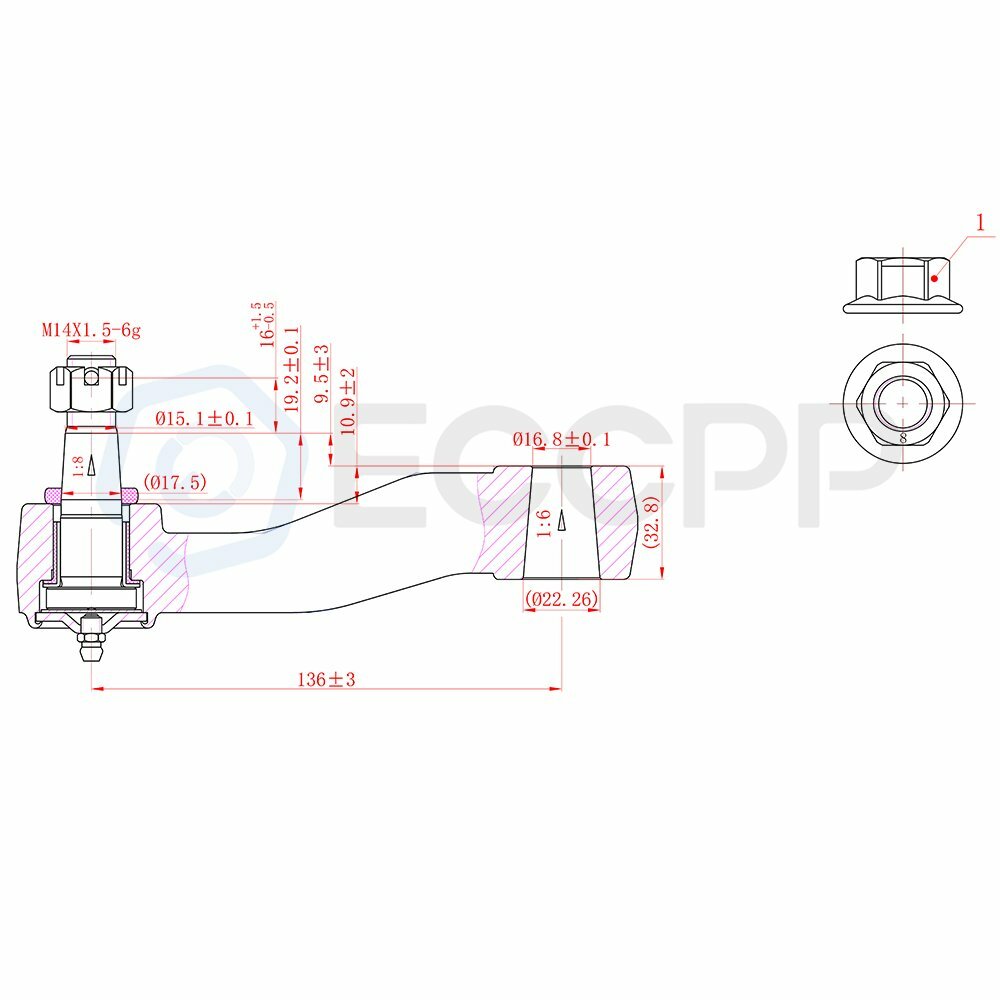 3pcs Steering Pitman Idler Arm For Chevy Silverado HD GMC Sierra Suburban Yukon KOEEP