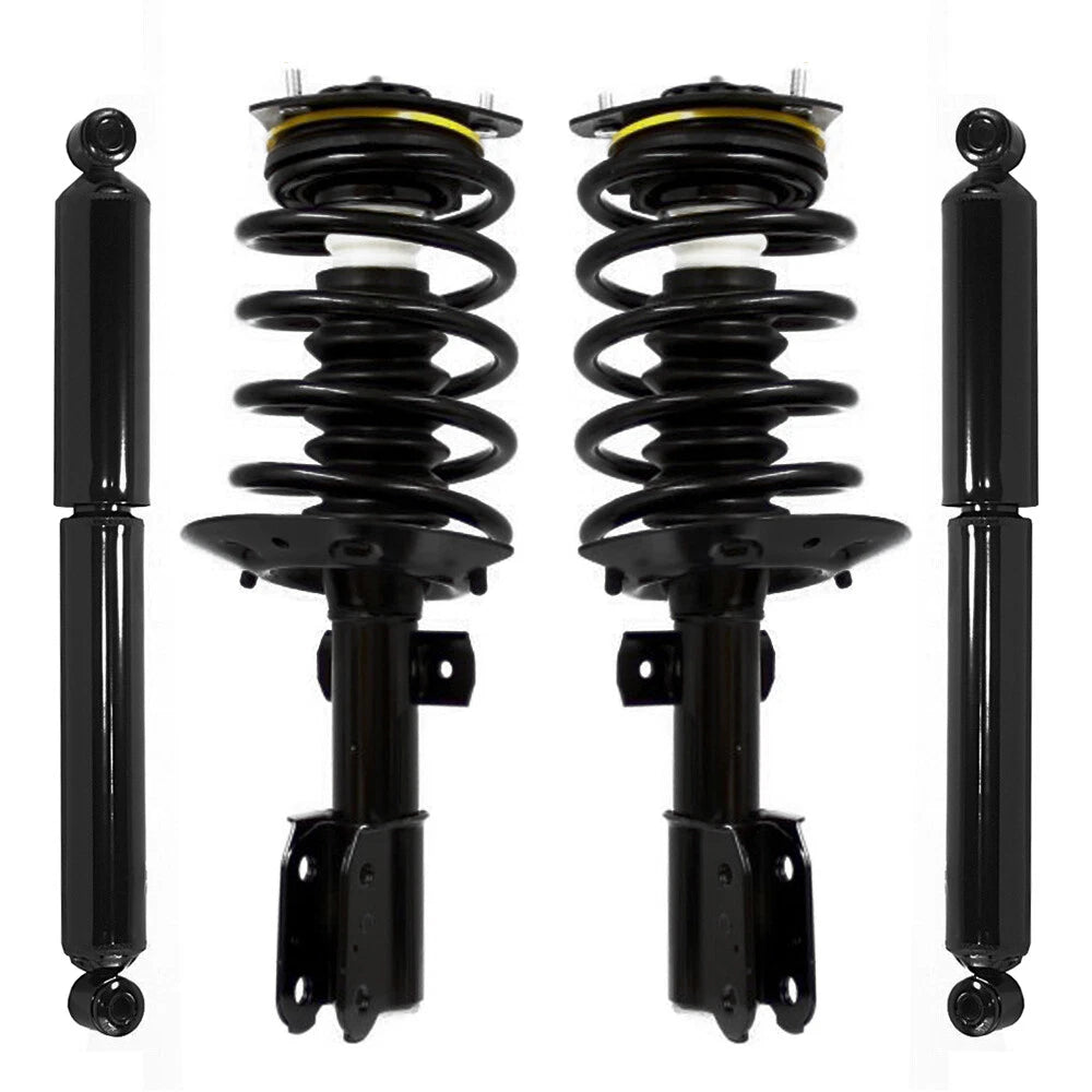 Front & Rear Complete Strut Assembly Shock Kit for 2005-2007 Buick Terraza, 6B93BC-57