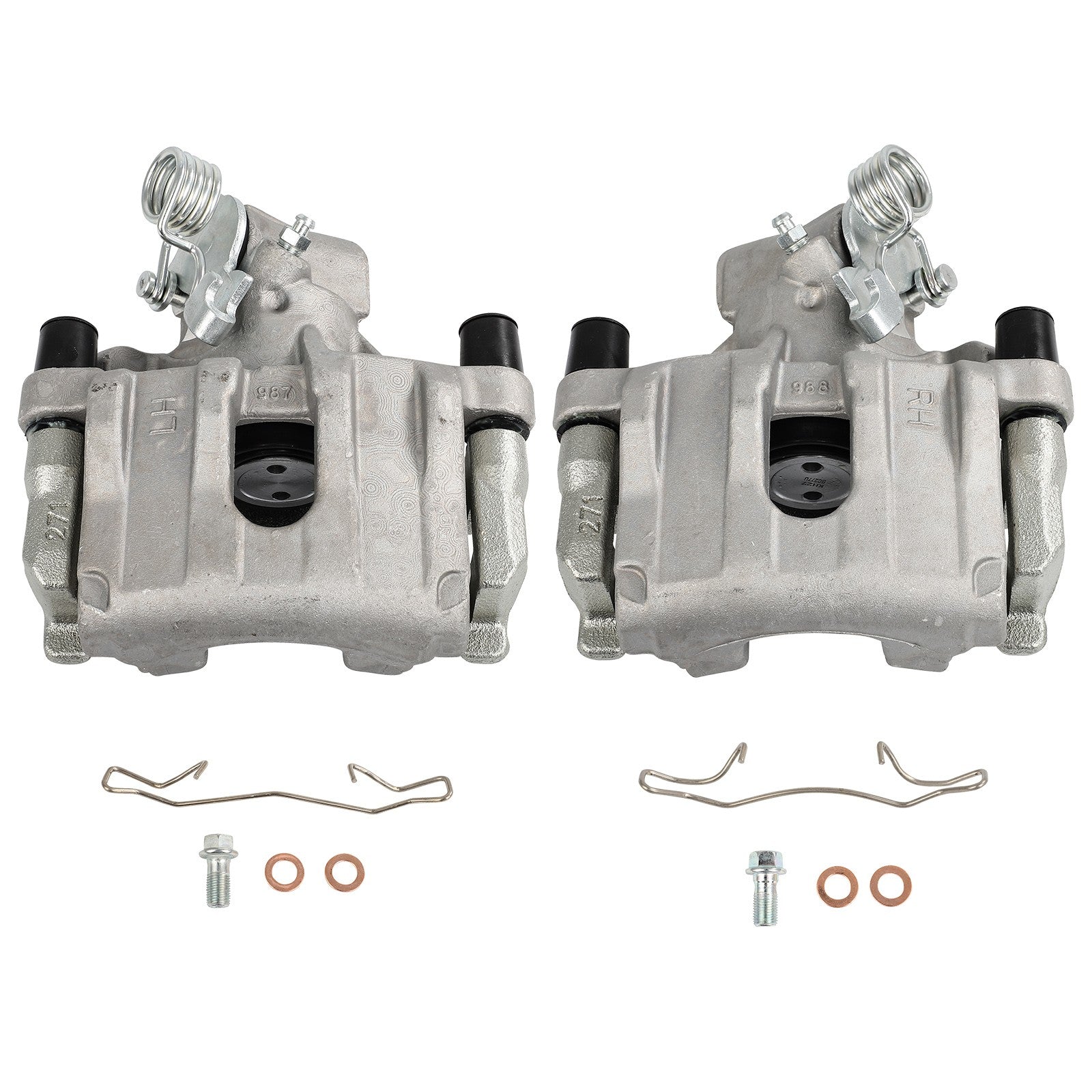 Rear Brake Calipers 2Pcs  For 2018-2020 Ford Ecosport 2012-2018 Ford Focus 6B93BC-57