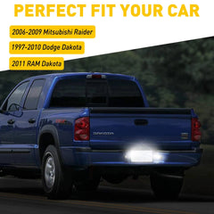 2x Super Bright LED License Plate Lights For 1997-2011 Dodge Dakota Pickup EOA 6B93BC-57