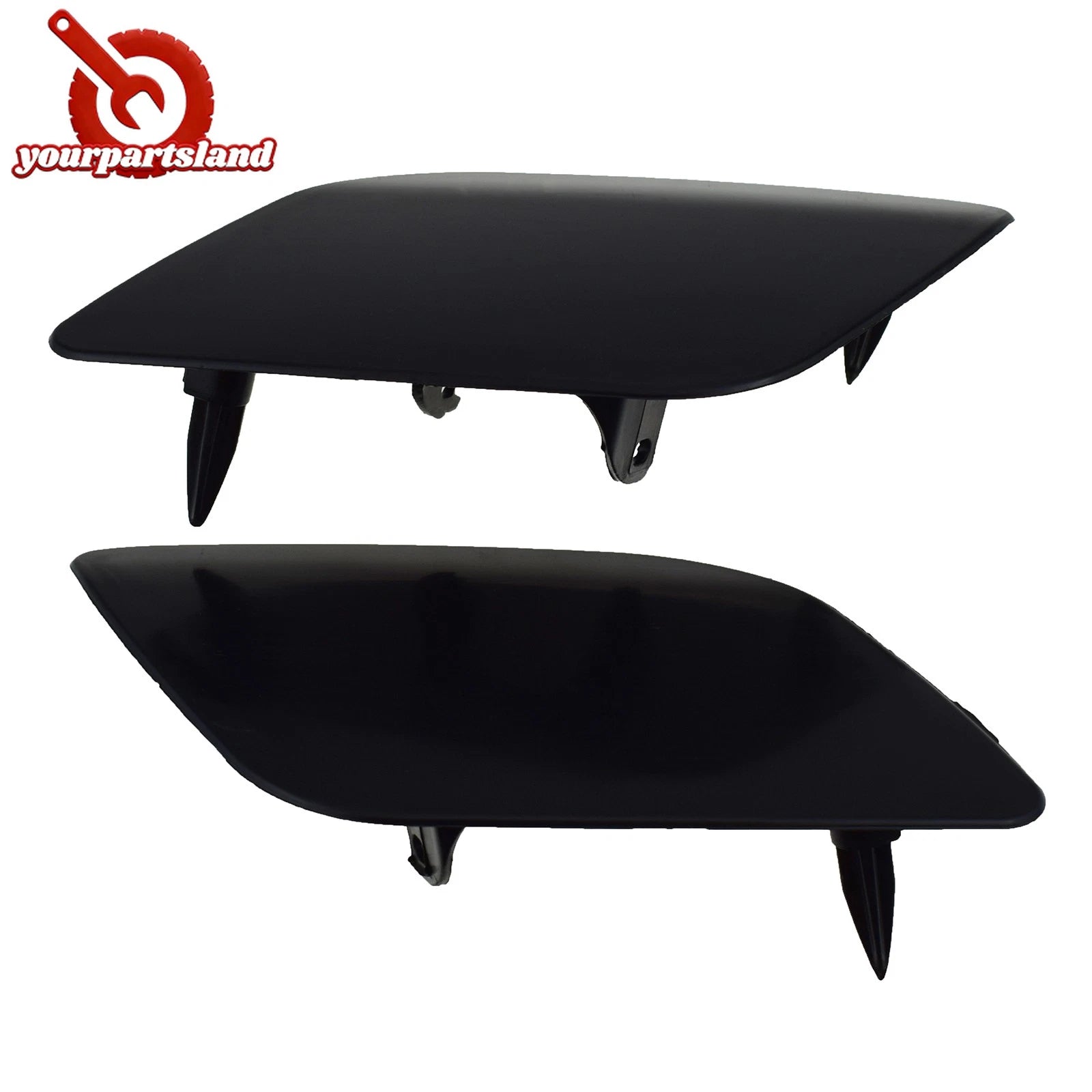 Front Bumper Headlight Washer Cover Nozzle Cap Left Right For Audi Q7 2010-2015 6B93BC-57
