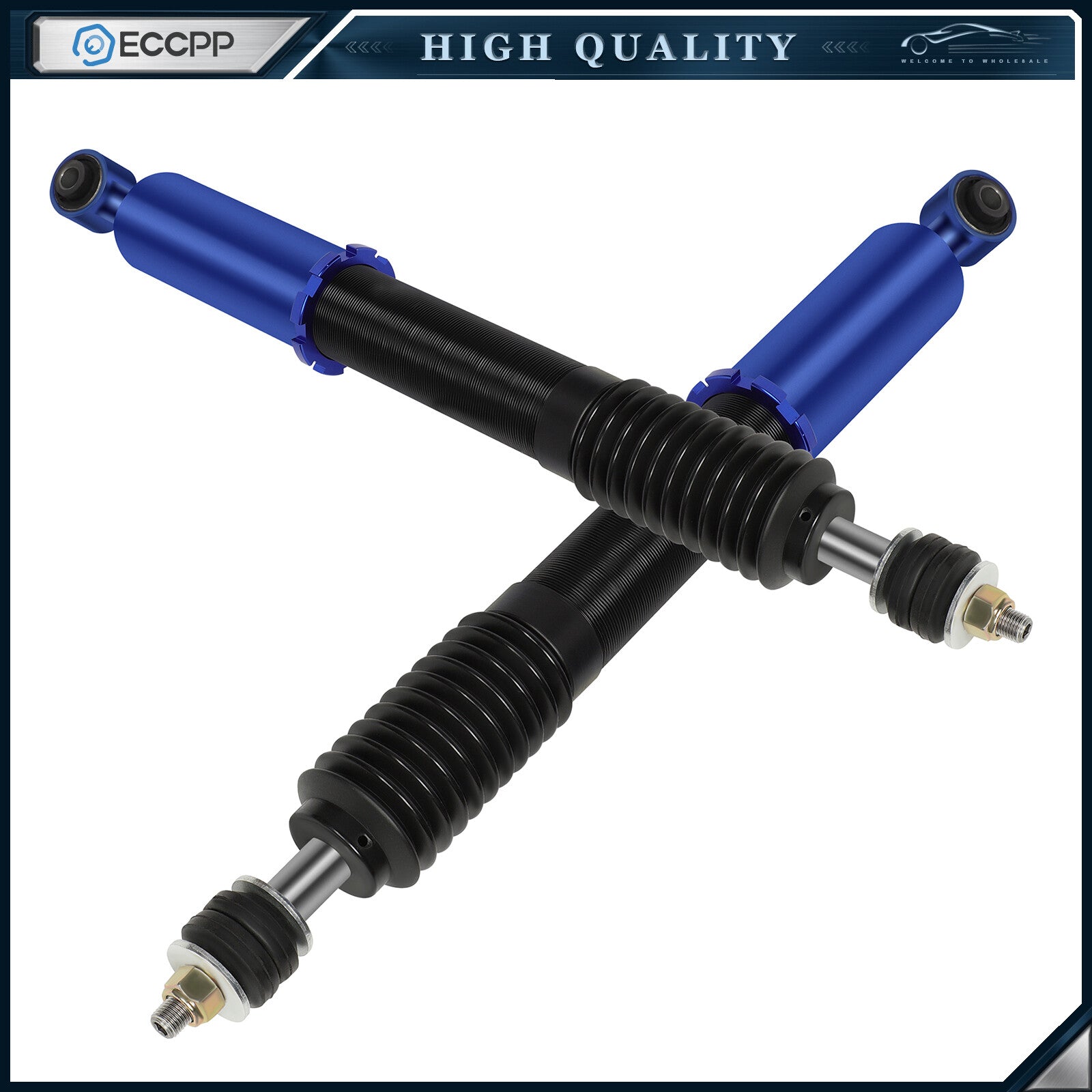 ECCPP For 94-04 Ford Mustang Coilovers Suspension Set Adj. Height Struts Shocks ECCPP