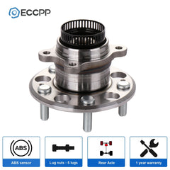 1Pc Wheel Hub Bearing Rear For Hyundai Elantra 2.0L 2007-2010 2011 2012 W/ ABS 6B93BC-57