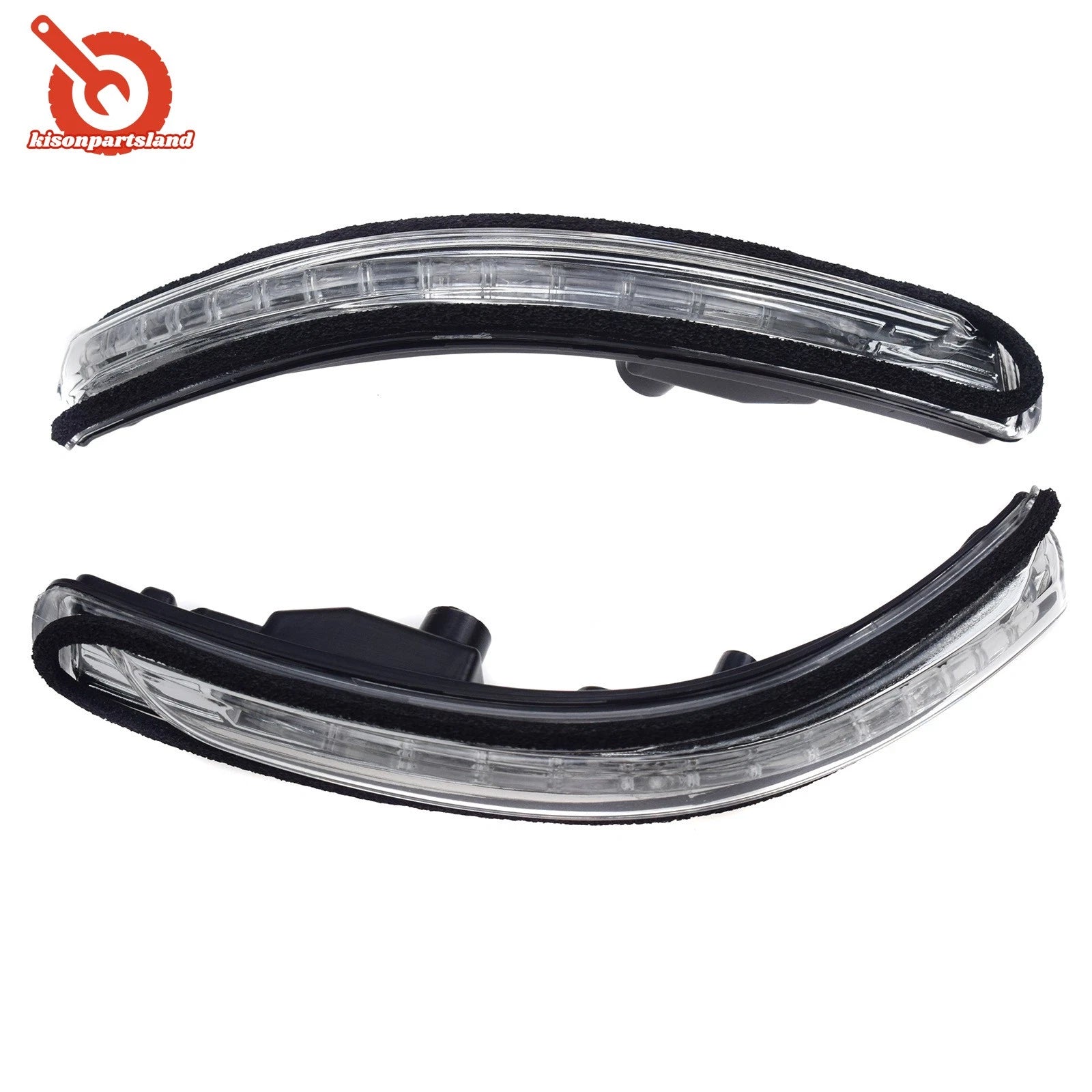 2PCS Left Right LED Side Mirror Signal Lamp for KIA 2012-2016 Rio 876141W000 6B93BC-57