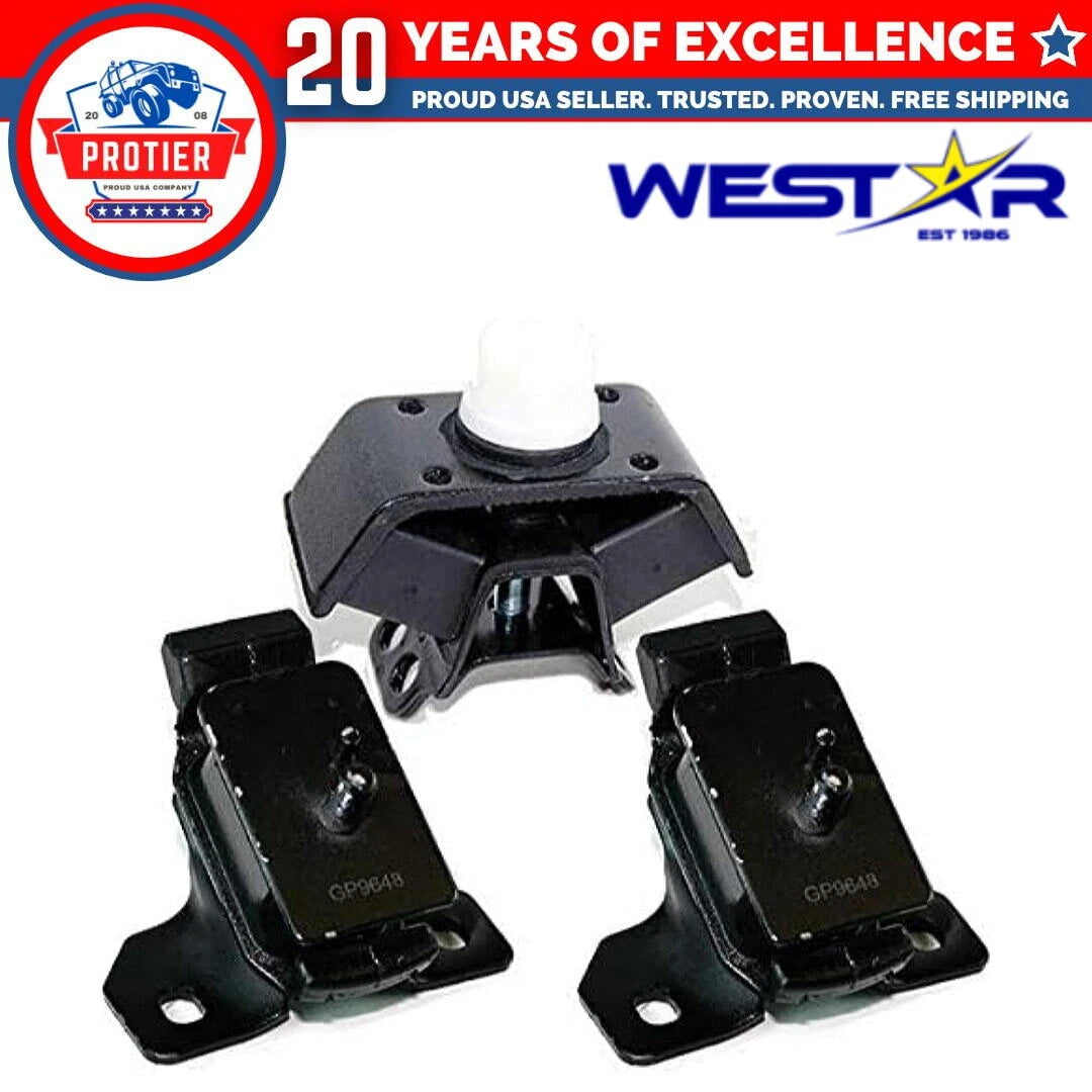 Fits 2005-2006 Toyota Tundra 4.0L AUTO Engine Motor & Trans Mount Set 3pcs : 6B93BC-57