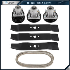 Deck Rebuild Kit Blade Spindle Belt for White Outdoor ZTT 2150 Zero Turn 46 Inch 6B93BC-57