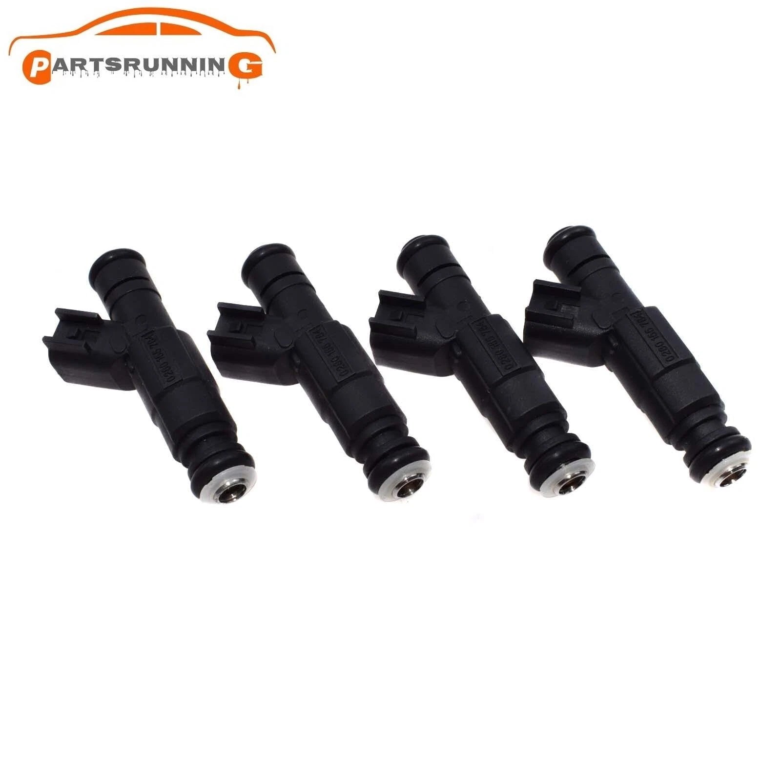 4Pcs Fuel Injectors 280155784 For Jeep Cherokee Grand Cherokee Wrangler 1999-04 6B93BC-57