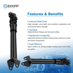 Rear Pair Air Suspension Struts For Mercedes W164 ML320 ML350 X164 GL350 GL450 6B93BC-57