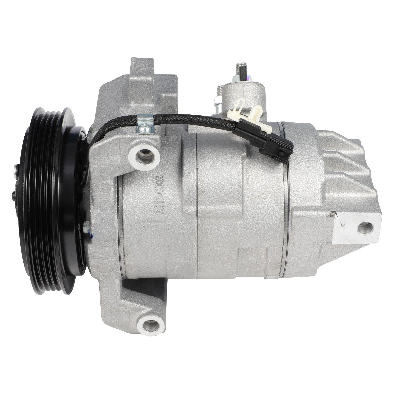 A/C Compressor with Clutch & Pulley for Ford Mustang Base 2011-2014 3.7L DKS17D 6B93BC-57