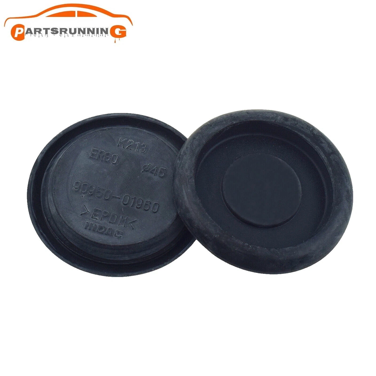 2PCS Floor Drain Plug Shell Hole Plug 90950-01960 For 2006-13 Lexus Toyota Scion 6B93BC-57