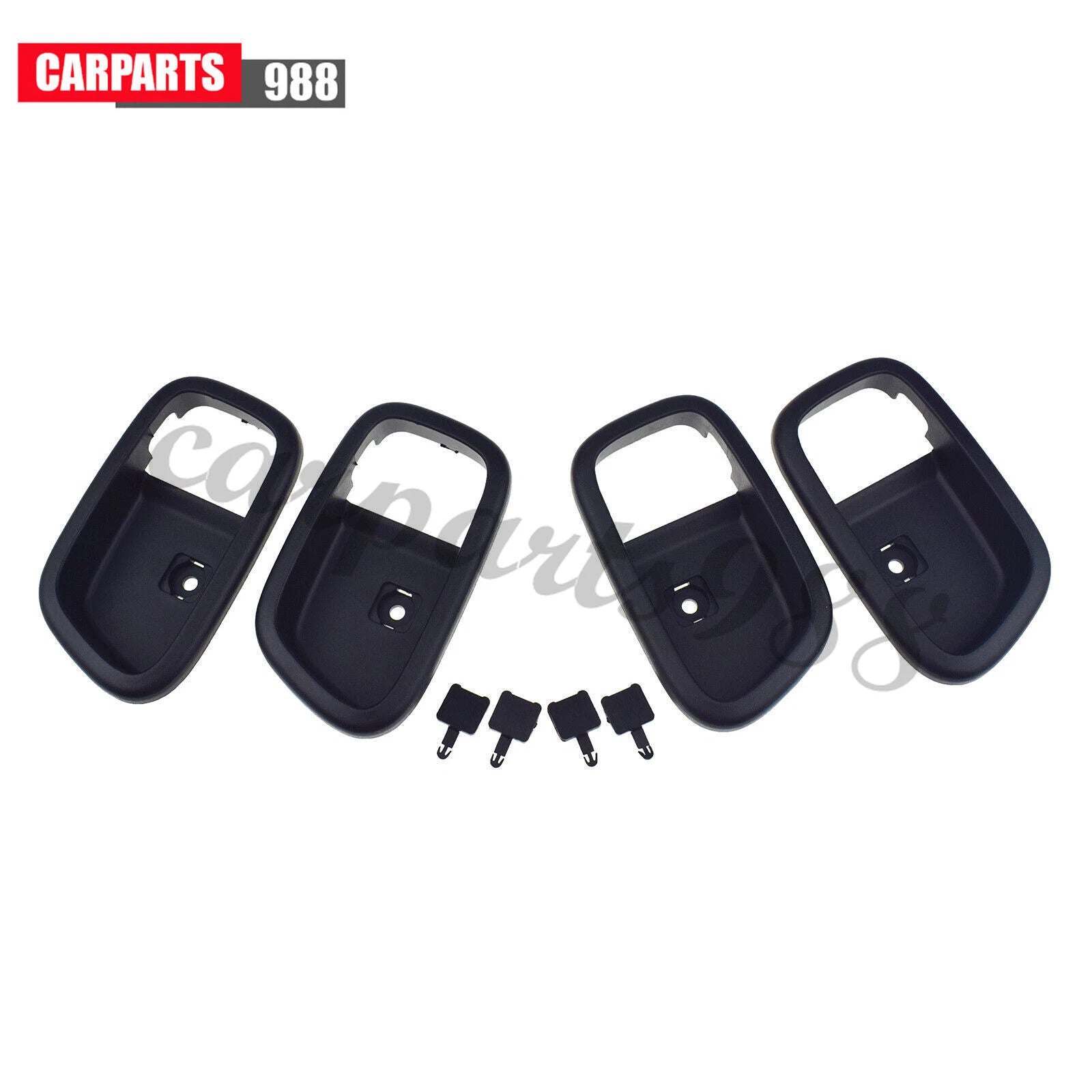 8Pcs Interior Door Handle & Bezel Front Rear LH RH For Hyundai Accent 2007-2011 6B93BC-57