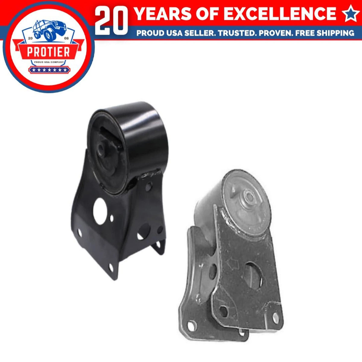 Engine Motor Mount 2PCS Compatible for 95-01 Nissan Maxima 3.0L/ 96-97 Infiniti 6B93BC-57