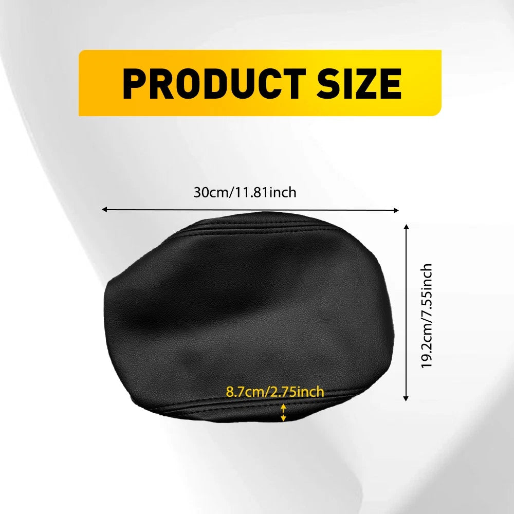 Leather Center Console Armrest Lid Cover Slip-on For Ford Explorer 2020-2022 EOA 6B93BC-57