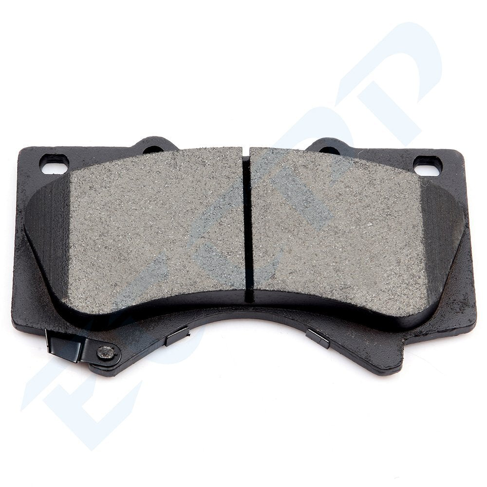 Front Rear Ceramic Brake Pads For Toyota Tundra Sequoia 2008 2009 2010 2011-2019 6B93BC-57