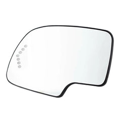 Mirror Glass Heated Turn Driver Signal Side LH for 2003-2007 Chevy GMC Cadillac 6B93BC-57