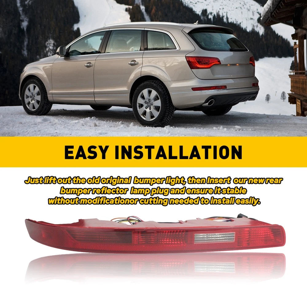 Left Driver Rear Bumper Tail Light Lower Reverse Lamp For Audi Q7 2006-2015 EOA 6B93BC-57