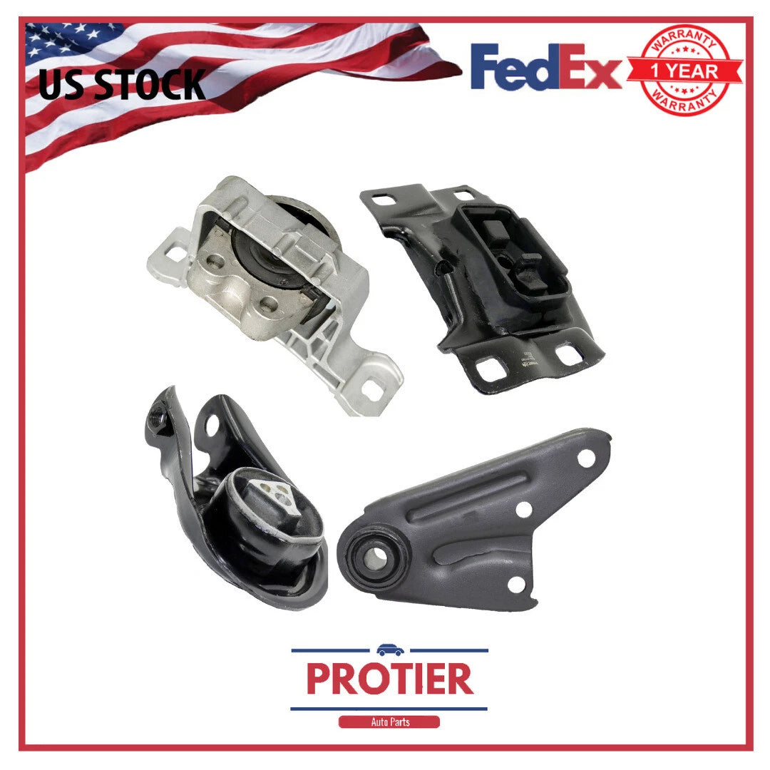 Engine & Trans Mount Set 4PCS for 3 Sport Mazda 3 L4 2.0l 2000cc 04 - 09 6B93BC-57