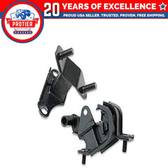 Fits 2003-2007 Honda Accord 3.0L MANUAL Front & Rear Trans Mount Set 2pc : 6B93BC-57