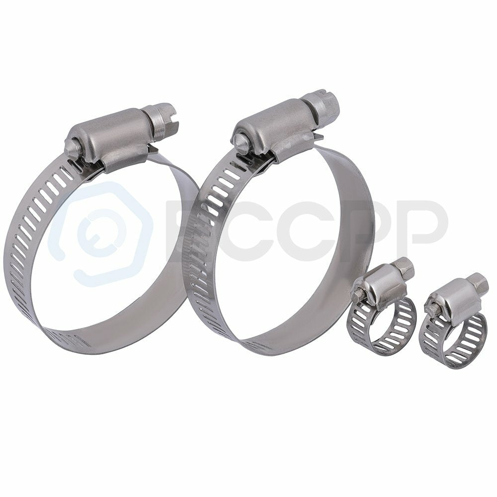 Radiator 2890 with Universal Oil Hose Clamps Kit for 2008-2014 Scion xD 6B93BC-57