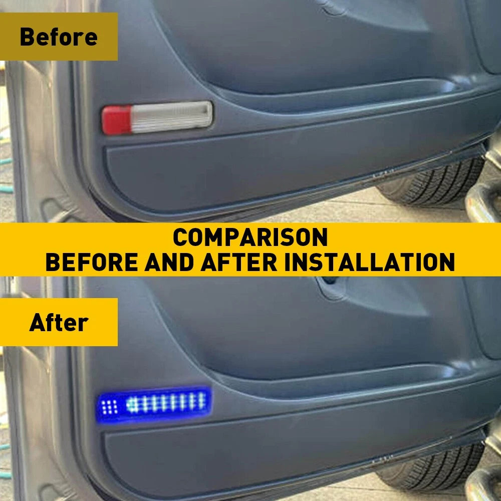 LED Door Courtesy Light For Chevy Silverado Suburban Tahoe GMC Sierra Yukon EOA 6B93BC-57