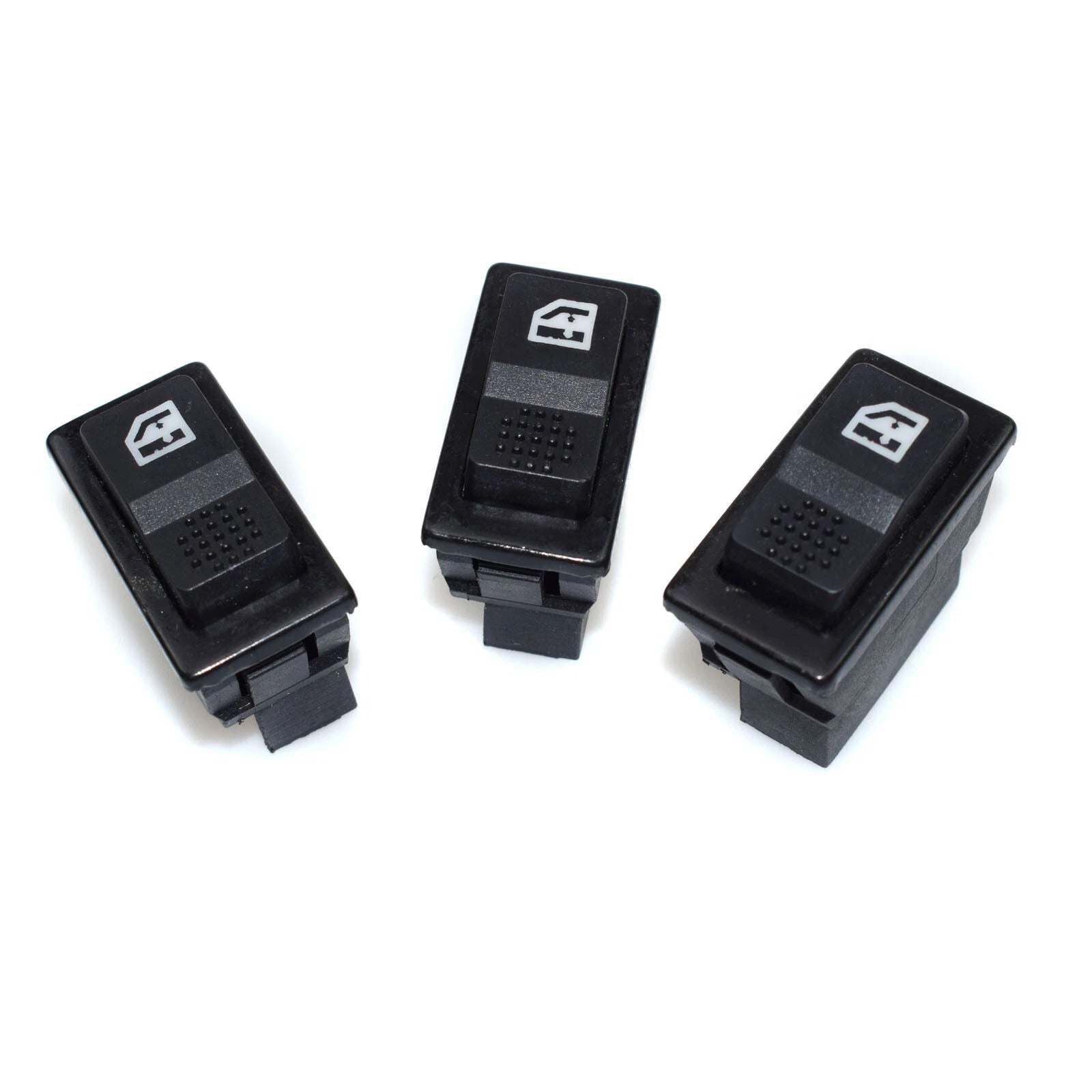 3 Pcs 5 Pins Auto Car Power Window Switch Button fits Universal DC 12V 20A 6B93BC-57