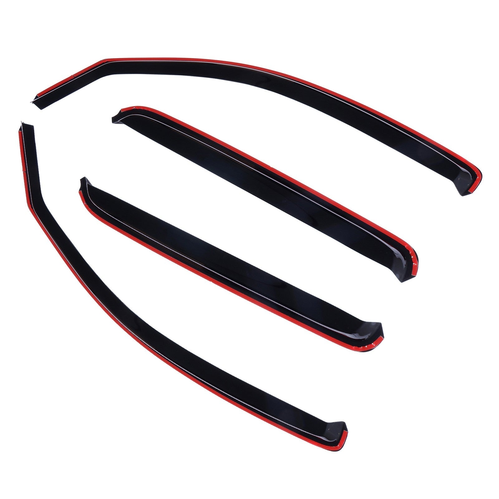 Guard Outside Mount Tape-On Window Visor for 05-15 Toyota Tacoma Double Cab 6B93BC-57