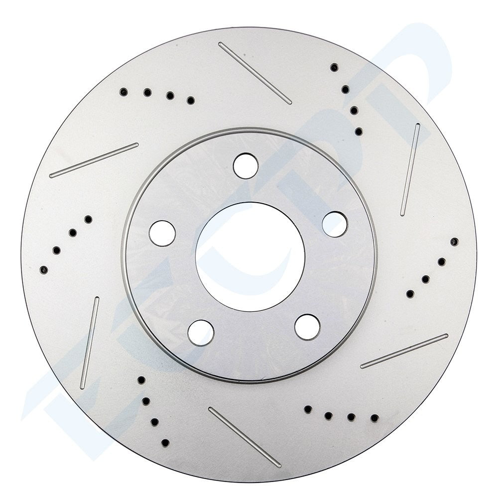 Ceramic Brake Pads And Rotors Front Rear For Chevy Impala Oldsmobile Intrigue KOEEP