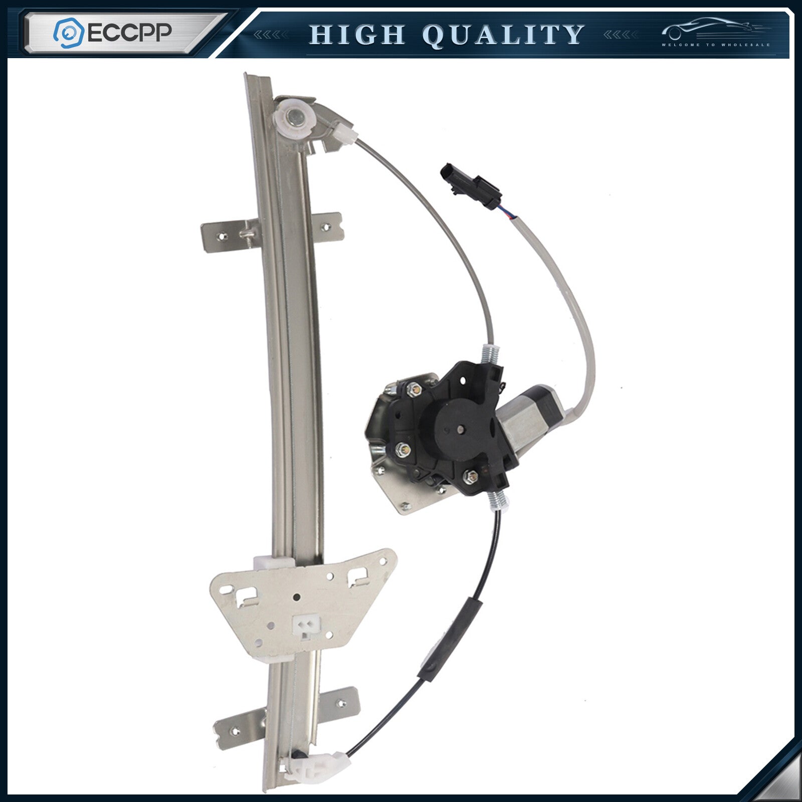 For 98-03 Dodge Dakota Durango Rear Passenger w/ Motor Power Window Regulator 6B93BC-57