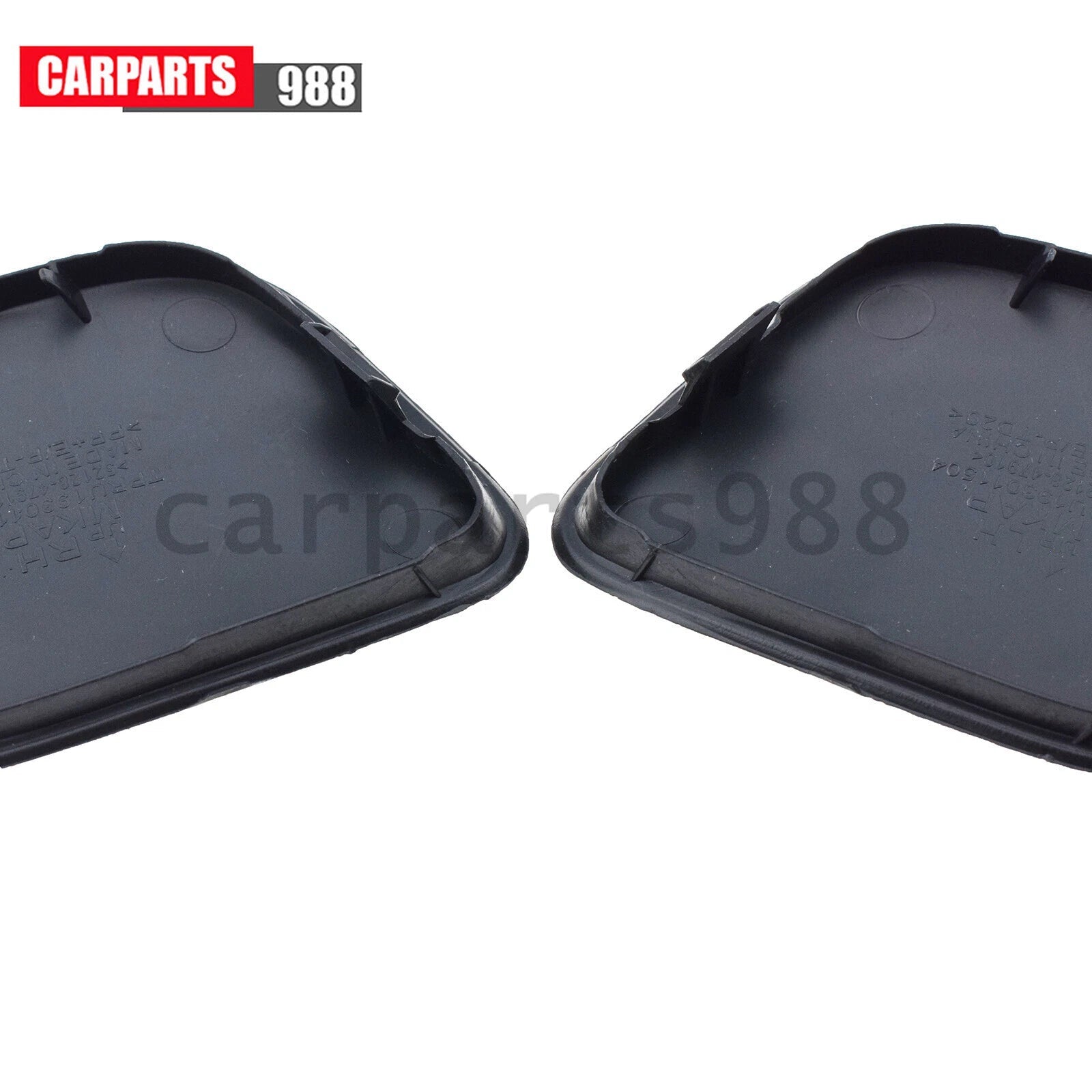 Left+Right Tow Hook Eye Cap For 2019-2021 Toyota Prius 52127-47911 52128-47910 6B93BC-57