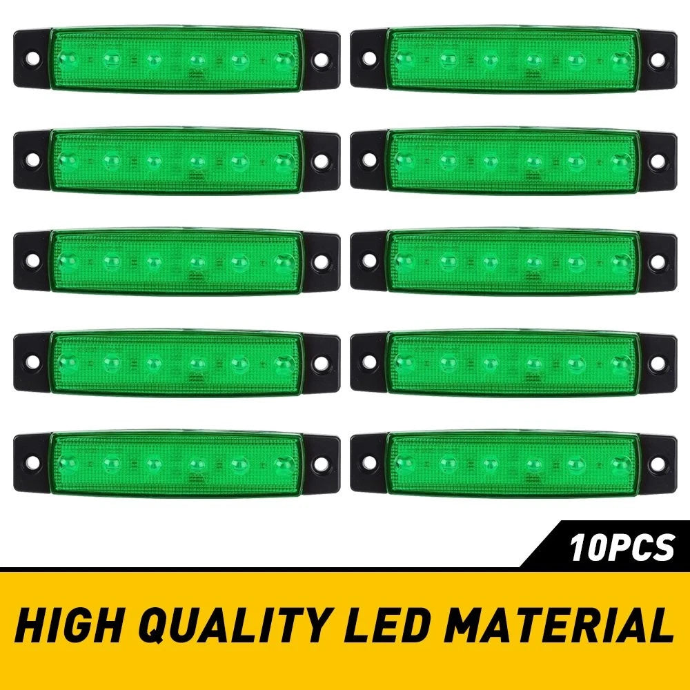 10X Green LED Rock Lights Underbody Light For Jeep Offroad Truck UTV ATV Boat EO 6B93BC-57