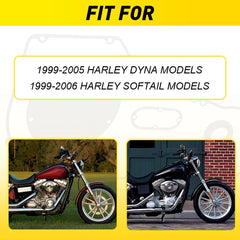 For 1999-2005 Harley Dyna Softail Models Primary Clutch Cover Gasket Seal Kit EA 6B93BC-57