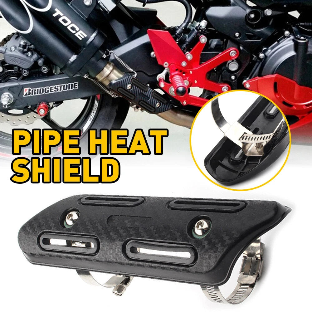 Exhaust Pipe Heat Shield Guard Heel For 2003-2019 Honda CRF230F CRF125F CRF250F 6B93BC-57