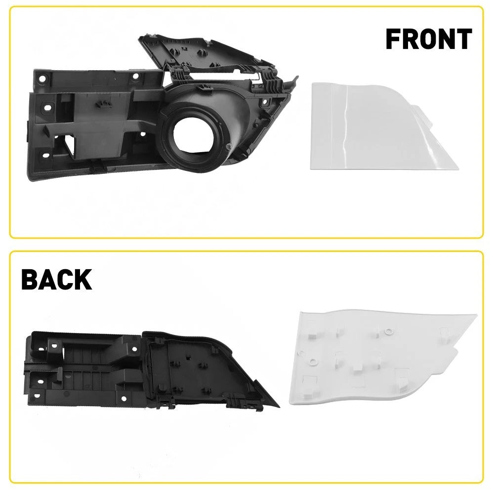 Fuel Filler Door Housing White Gas Cover For Ford Transit Van 150 250 350 15-23 6B93BC-57