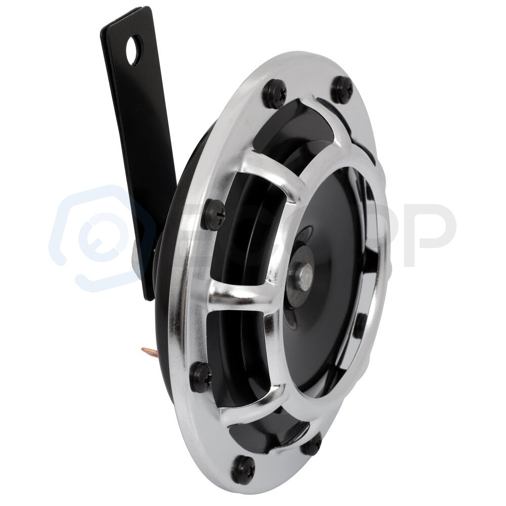 12V 125 mm White Grill-Mount Car Horns Universal For Car SUV Truck Yacht 6B93BC-57